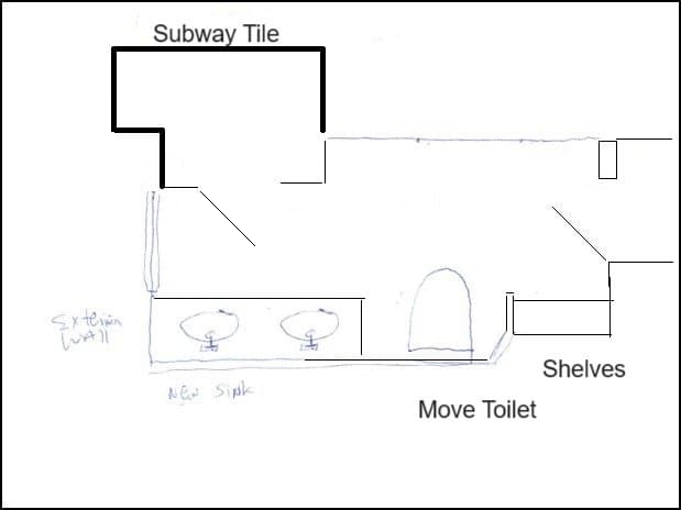Bathroom 3 Sketch V2