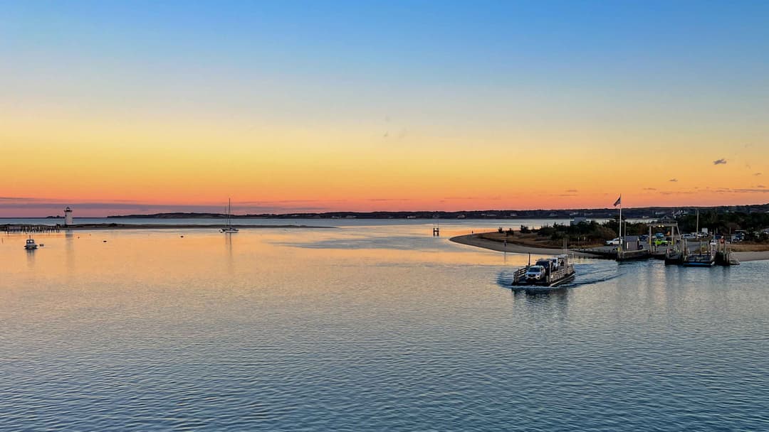 Edgartown Sunset after Thanksgiving