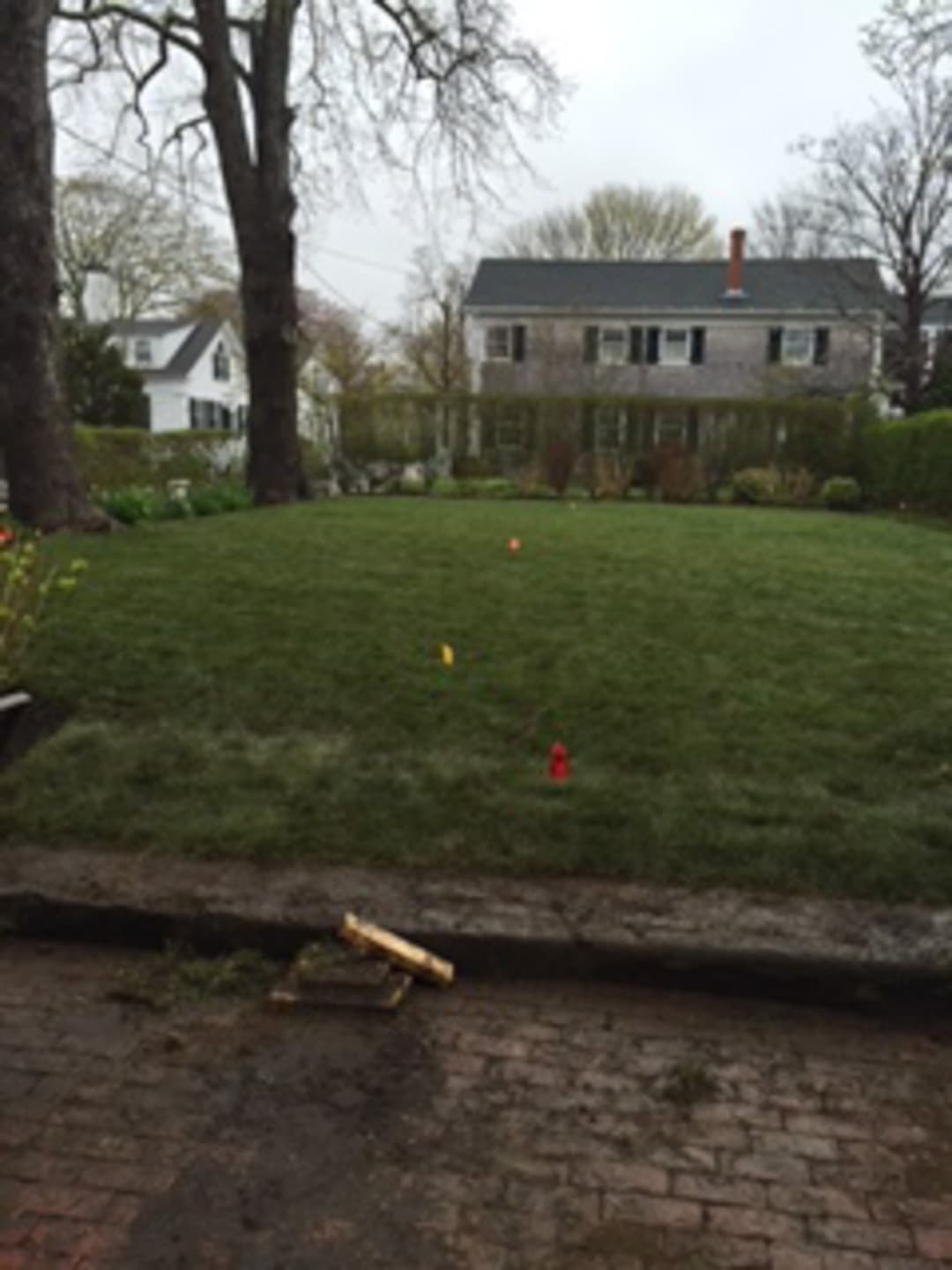 Captain Morse House. Sod Installation